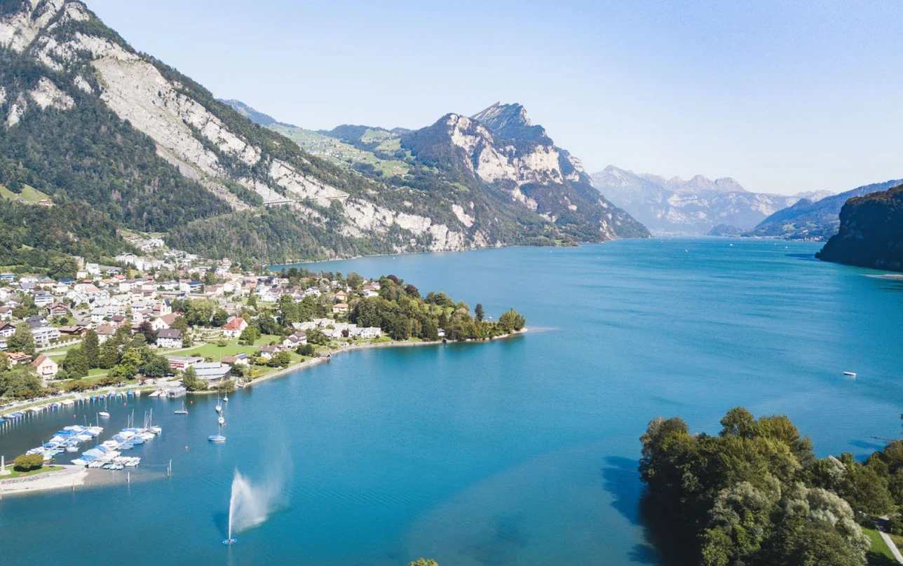 Blick auf den Walensee